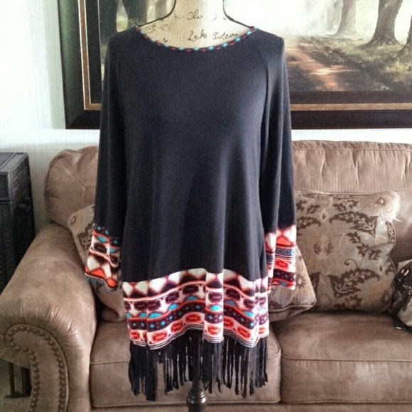 Southern Stitch Tops - SZ M AZTEC TUNIC
